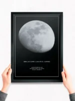 Mapa Lunar 30x40 cm
